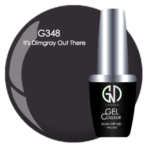 It's Dimgray Out There | GND Canada® 1-Step Gel - CM Nails & Beauty Supply