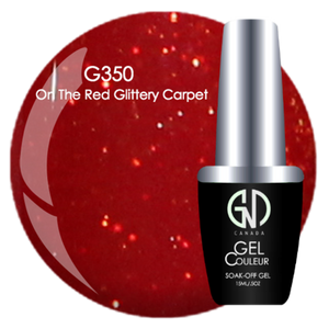 On the Red Glittery Carpet | GND Canada® 1-Step Gel - CM Nails & Beauty Supply