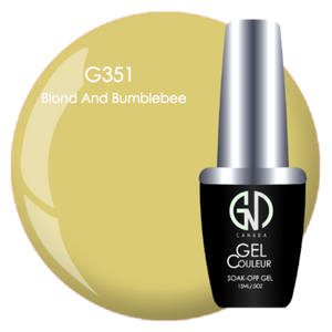 Blond and Bumblebee - #351 | GND Canada® 1-Step Gel - CM Nails & Beauty Supply