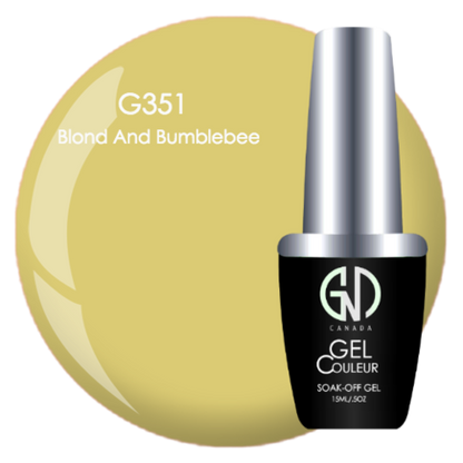 Blond and Bumblebee - #351 | GND Canada® 1-Step Gel - CM Nails & Beauty Supply