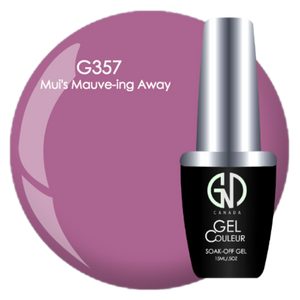 Mui's Mauve-ing Away - #357 | GND Canada® 1-Step Gel - CM Nails & Beauty Supply