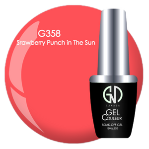Strawberry Punch in the Sun | GND Canada® 1-Step Gel - CM Nails & Beauty Supply
