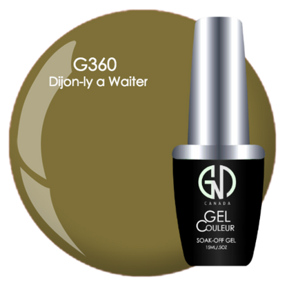 Dijon-ly a Waiter- #360 | GND Canada® 1-Step Gel - CM Nails & Beauty Supply