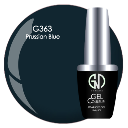 Prussian Blue - #363 | GND Canada® 1-Step Gel - CM Nails & Beauty Supply