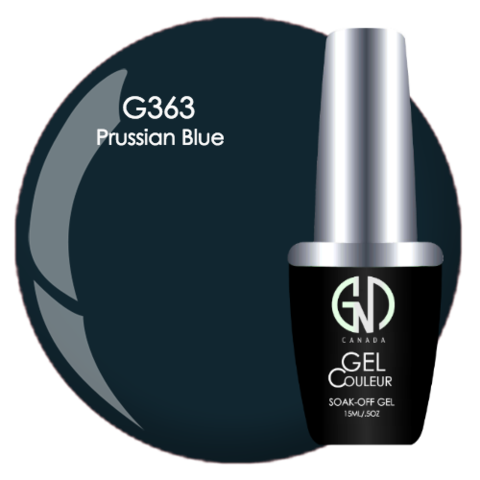 Prussian Blue | GND Canada® 1-Step Gel - CM Nails & Beauty Supply
