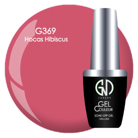 Hocas Hibiscus - #369 | GND Canada® 1-Step Gel - CM Nails & Beauty Supply