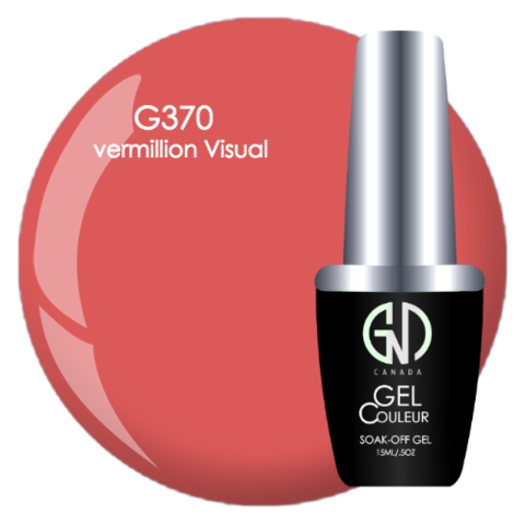 Vermillion Visual - #370 | GND Canada® 1-Step Gel - CM Nails & Beauty Supply