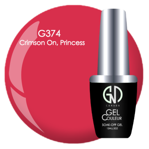 Crimson On, Princess | GND Canada® 1-Step Gel - CM Nails & Beauty Supply