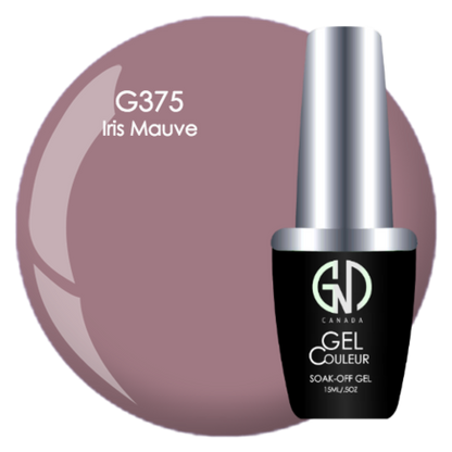 Iris Mauve - #375 | GND Canada® 1-Step Gel - CM Nails & Beauty Supply