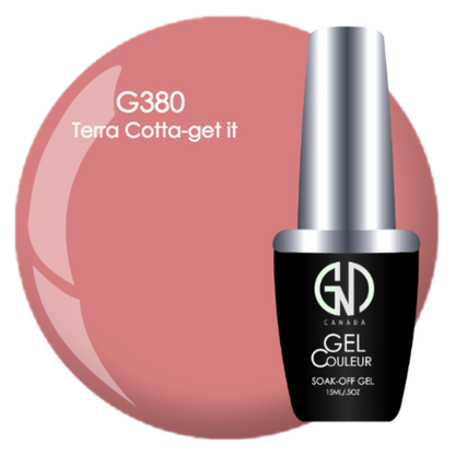 Terra Cotta-Get It - #380 | GND Canada® 1-Step Gel - CM Nails & Beauty Supply