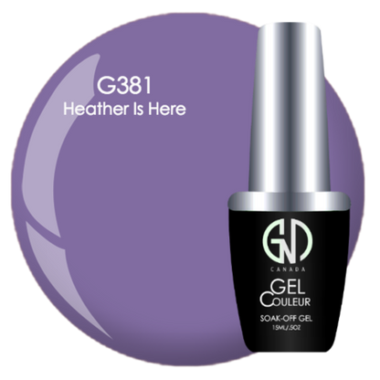 Heather is Here - #381 | GND Canada® 1-Step Gel - CM Nails & Beauty Supply