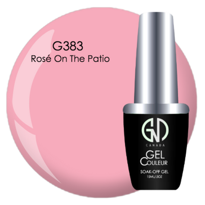 Rosé on the Patio - #383 | GND Canada® 1-Step Gel - CM Nails & Beauty Supply