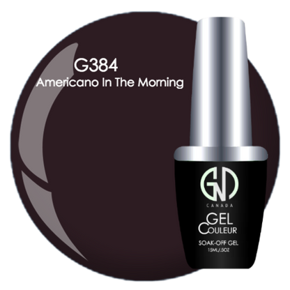 Americano in the Morning - #384 | GND Canada® 1-Step Gel - CM Nails & Beauty Supply