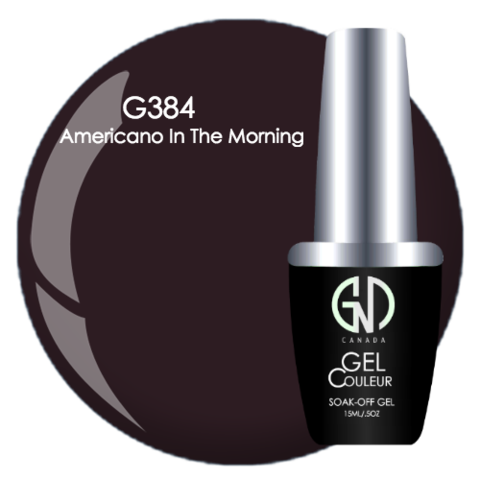 Americano in the Morning - #384 | GND Canada® 1-Step Gel - CM Nails & Beauty Supply