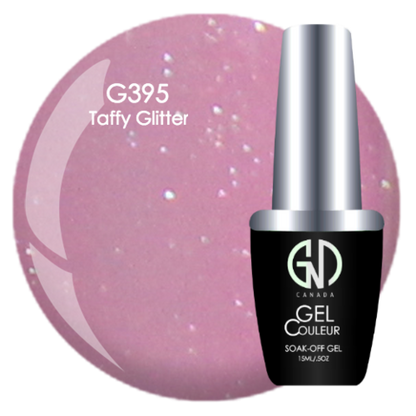Taffy Glitter - #395 | GND Canada® 1-Step Gel - CM Nails & Beauty Supply