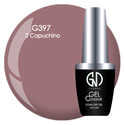 2 Cappuccino - #397 | GND Canada® 1-Step Gel - CM Nails & Beauty Supply