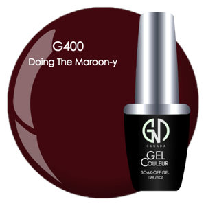 Doing the Maroon-y | GND Canada® 1-Step Gel - CM Nails & Beauty Supply
