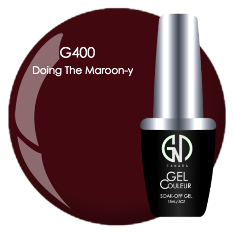 Doing the Maroon-y | GND Canada® 1-Step Gel - CM Nails & Beauty Supply