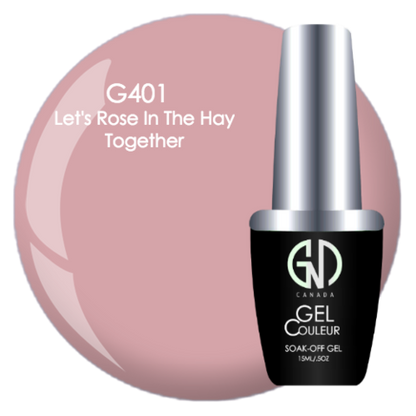 Let's Rose in the Hay Together - #401 | GND Canada® 1-Step Gel - CM Nails & Beauty Supply