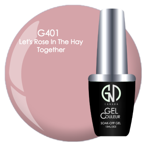 Let's Rose in the Hay Together | GND Canada® 1-Step Gel - CM Nails & Beauty Supply