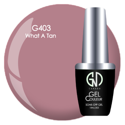What a Tan - #403 | GND Canada® 1-Step Gel - CM Nails & Beauty Supply