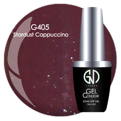 Stardust Cappuccino - #405 | GND Canada® 1-Step Gel - CM Nails & Beauty Supply