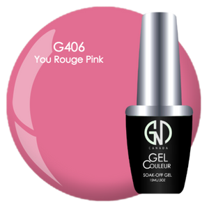 You Rouge Pink | GND Canada® 1-Step Gel - CM Nails & Beauty Supply