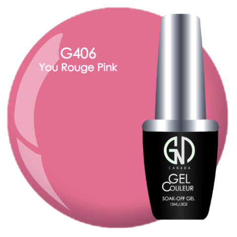 You Rouge Pink | GND Canada® 1-Step Gel - CM Nails & Beauty Supply
