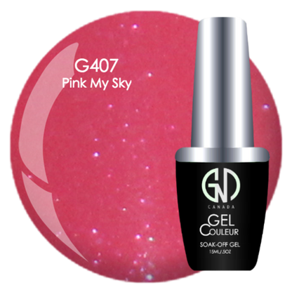 Pink My Sky - #407 | GND Canada® 1-Step Gel - CM Nails & Beauty Supply