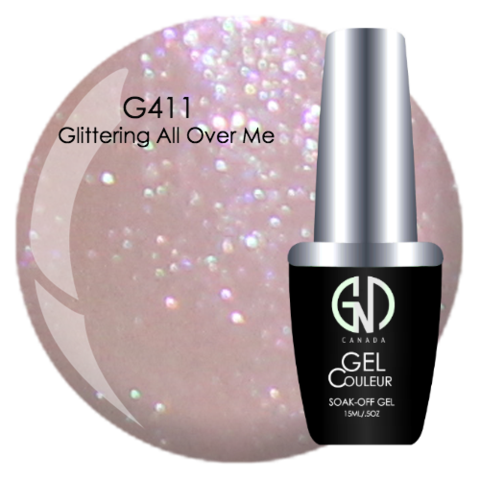 Glittering All Over Me | GND Canada® 1-Step Gel - CM Nails & Beauty Supply