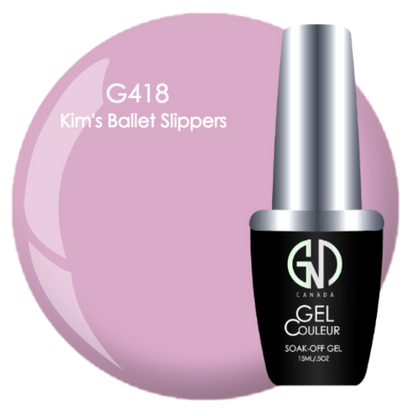 Kim's Ballet Slippers - #418 | GND Canada® 1-Step Gel - CM Nails & Beauty Supply