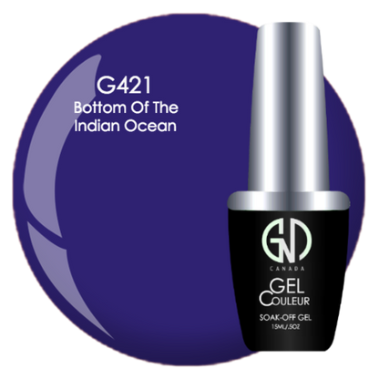 Bottom of the Indian Ocean - #421 | GND Canada® 1-Step Gel - CM Nails & Beauty Supply