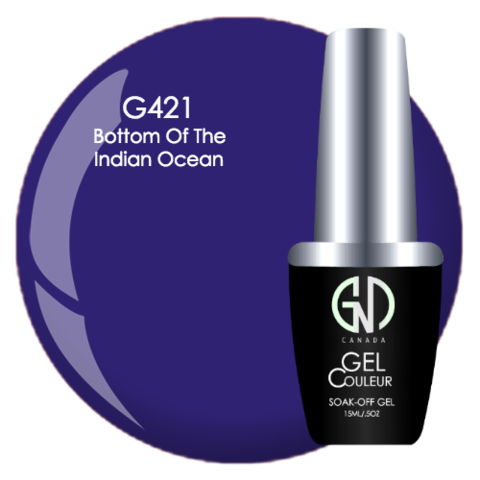 Bottom of the Indian Ocean - #421 | GND Canada® 1-Step Gel - CM Nails & Beauty Supply