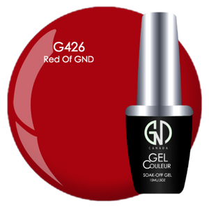 Red of GND | GND Canada® 1-Step Gel - CM Nails & Beauty Supply