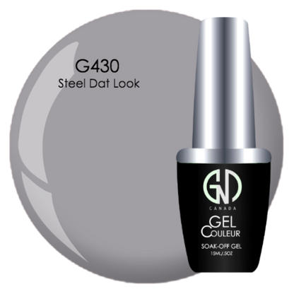 Steel Dat Look - #430 | GND Canada® 1-Step Gel - CM Nails & Beauty Supply
