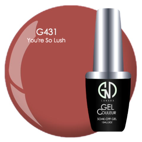You're So Lush - #431 | GND Canada® 1-Step Gel - CM Nails & Beauty Supply