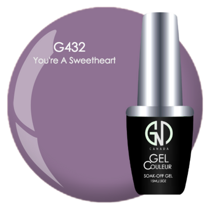 You're a Sweetheart - #432 | GND Canada® 1-Step Gel - CM Nails & Beauty Supply