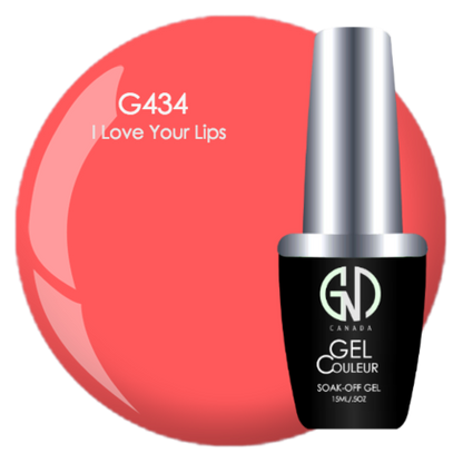 I Love Your Lips - #434 | GND Canada® 1-Step Gel - CM Nails & Beauty Supply