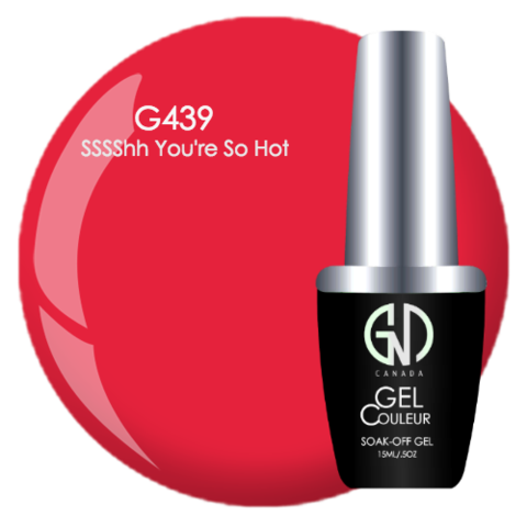SSSShh You're Hot - #439 | GND Canada® 1-Step Gel - CM Nails & Beauty Supply