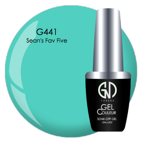 Sean's Fav Five - #441 | GND Canada® 1-Step Gel - CM Nails & Beauty Supply
