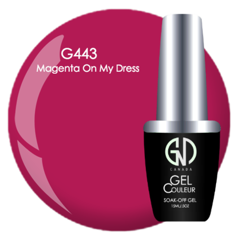 Magenta on My Dress | GND Canada® 1-Step Gel - CM Nails & Beauty Supply