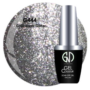 GND Silver Glitter | GND Canada® 1-Step Gel - CM Nails & Beauty Supply