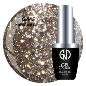 HalloGold Glitter | GND Canada® 1-Step Gel - CM Nails & Beauty Supply