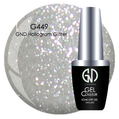 Hologram Glitter - #449 | GND Canada® 1-Step Gel - CM Nails & Beauty Supply