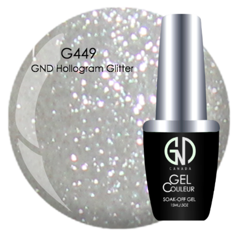 GND Hologram Glitter | GND Canada® 1-Step Gel - CM Nails & Beauty Supply