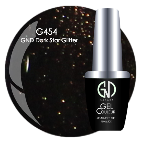 GND Dark Star Glitter | GND Canada® 1-Step Gel - CM Nails & Beauty Supply
