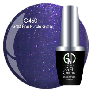 GND Fine Purple Glitter | GND Canada® 1-Step Gel - CM Nails & Beauty Supply