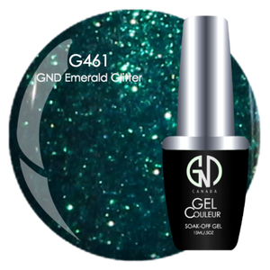 GND Emerald Glitter | GND Canada® 1-Step Gel - CM Nails & Beauty Supply