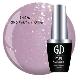 GND Pink Thing Glitter | GND Canada® 1-Step Gel - CM Nails & Beauty Supply