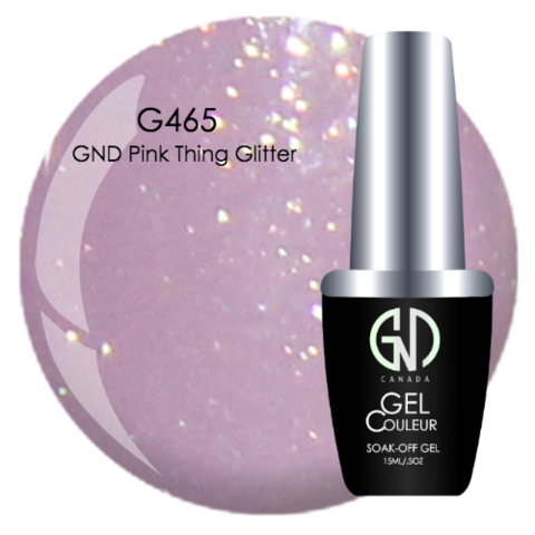GND Pink Thing Glitter | GND Canada® 1-Step Gel - CM Nails & Beauty Supply